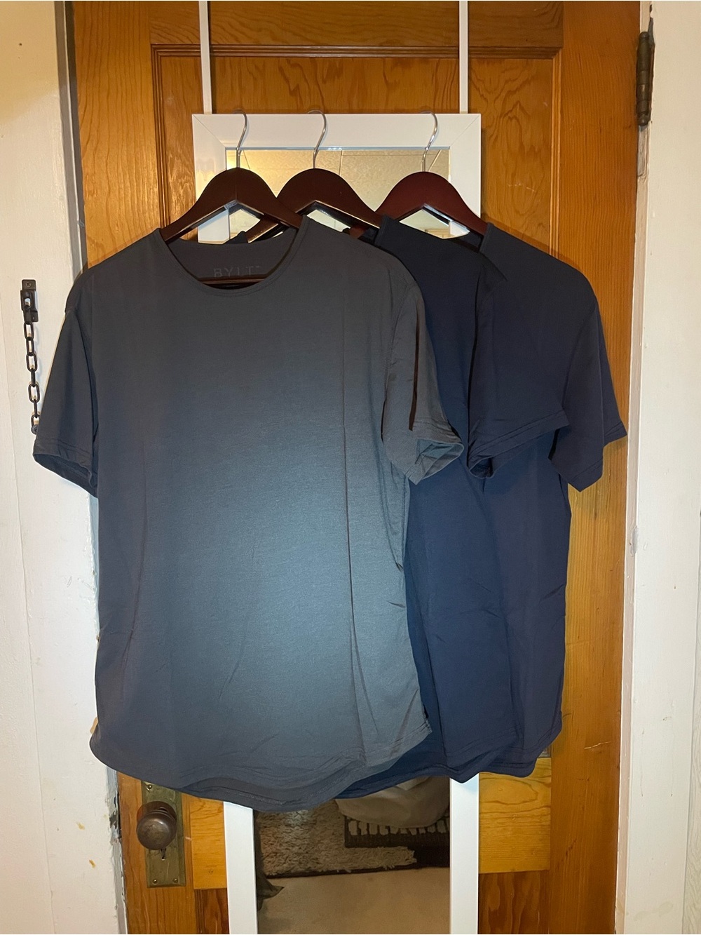 BYLT Basics Men's Crewneck T-Shirts - Charcoal & Navy